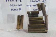 Two pcs 50-110 brass and 13 pcs of Misc Carbine brass