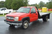 2003 Chevrolet 3500 Single Cab Flatbed 4WD