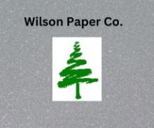 Donated by Wilson Paper Co.