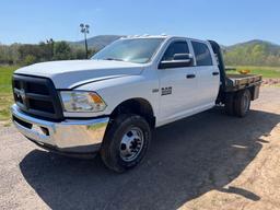 2018 Ram 3500 Chassis Pickup Truck, VIN # 3C7WRTCJXJG376260