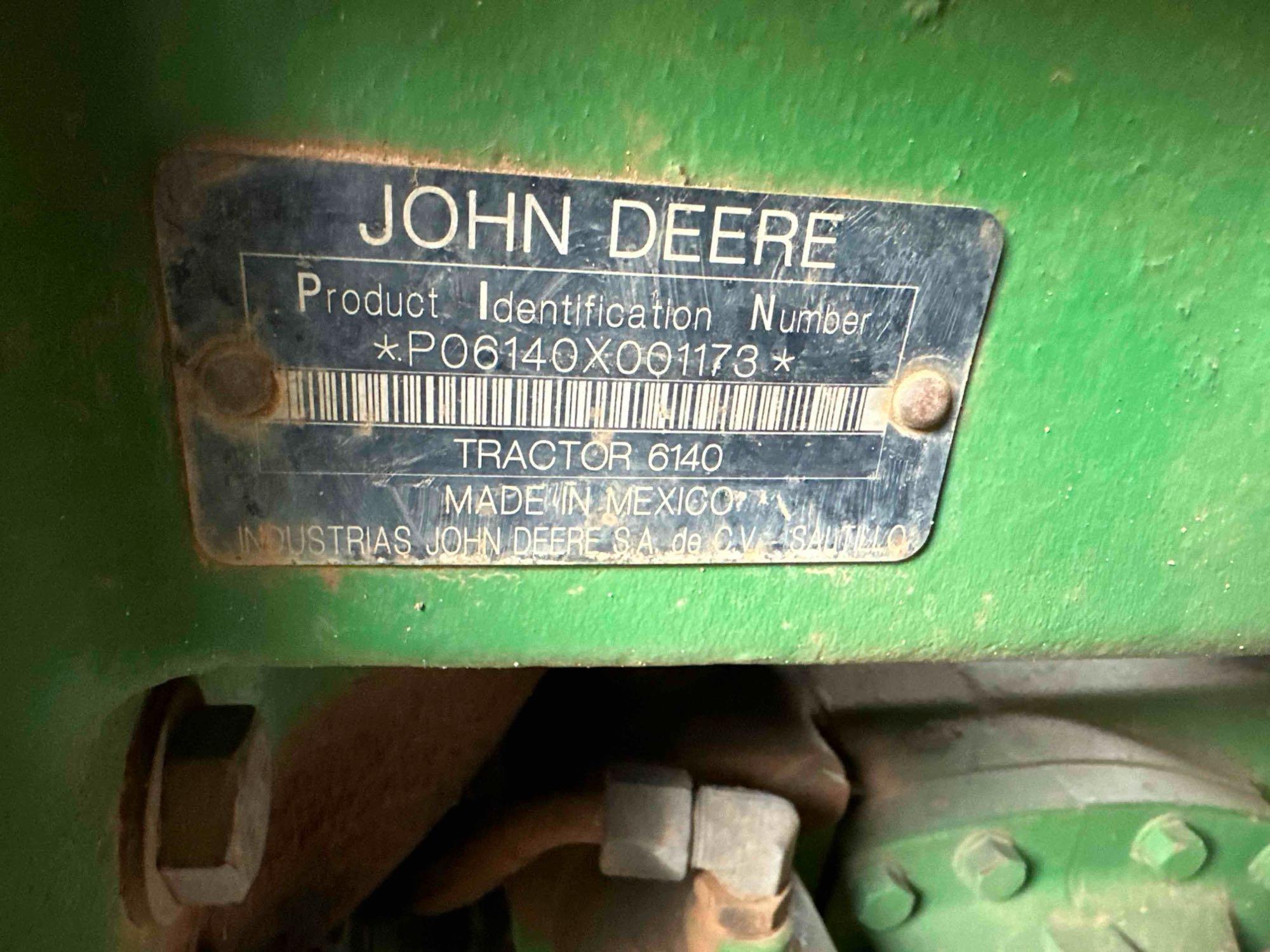 John Deere 6140 D Tractor