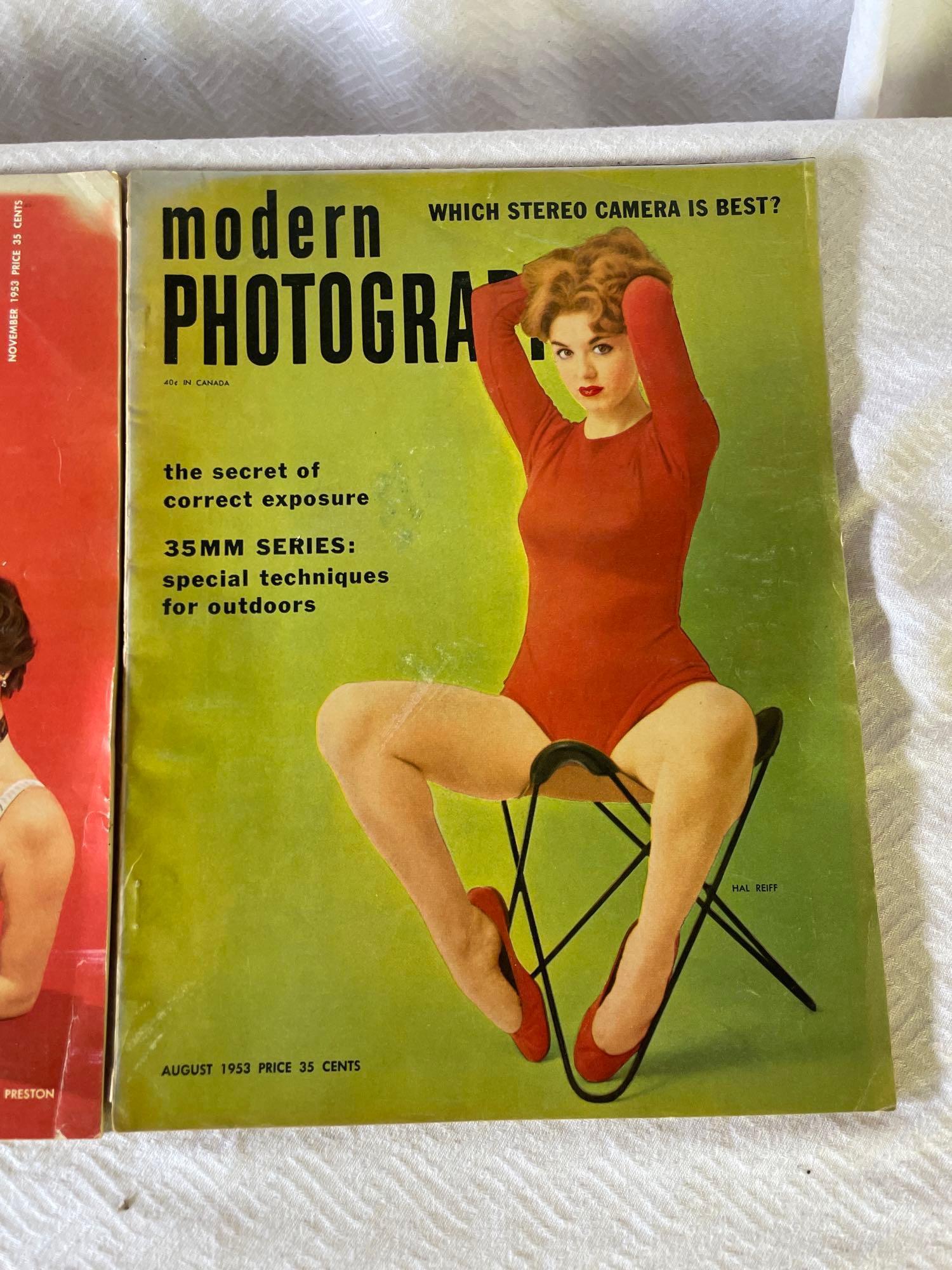1953 Modern Photography Magazines (3)