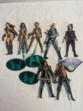 Witchblade, Lara Croft and Planetary Action Figures