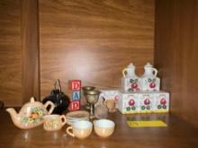 mini tea set, spice shakers & more