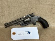 SMITH AND WESSON SINGLE ACTION 2ND MODEL .38 S&W REVOLVER