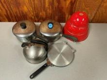 Revere Ware Pans and Metal Bowls