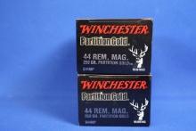 Ammo, Winchester 44 Rem Mag. 40 total rounds.