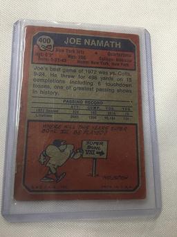 1973 Topps Joe Namath #400
