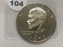 1973-S Eisenhower Dollar, Proof-63
