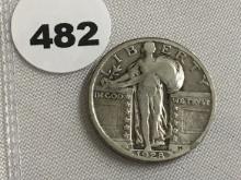 1928 Standing Liberty Quarter G