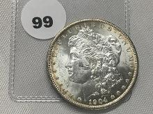 1904-O Morgan Dollar, UNC-60