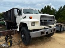 1990 Ford F800 Grain Truck