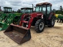 Case IH CX90 Tractor w/ Bush Hog 4045 Loader