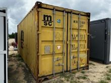 (1) Used 20' Shipping Container