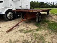 Flatbed Hay Trailer