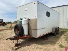2009 CARRIER CREW18E5 T/A CREW TRAILER VIN/SN: 1C9BT1822T442006, CONTAINS LOCKERS,  STORAGE BINS, BE