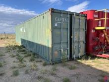 40' X 8' X 8' SINGLE DOOR SHIPPING CONTAINER W/ CONTENTS  16144