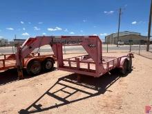 2011 PARKER 14'X 7'T/A GOOSENECK TRAILER