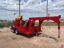 SHOPBUILT T/A GOOSENECK POWER SWIVEL TRAILER