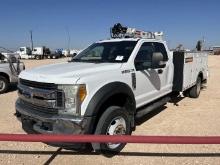 2017 FORD F-550 EXTENDED CAB MECHANICS TRUCK