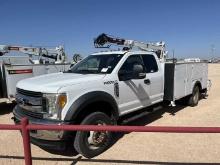 2017 FORD F-550 EXTENDED CAB MECHANICS TRUCK