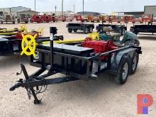 2008 TMP TRUCK & TRAILER 10'X 5'T/A BUMPER PULL BOP TRAILER