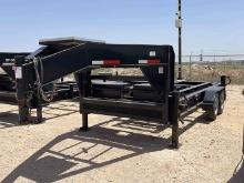 2014 SUMMIT 17'X 80" T/A GOOSENECK SKO SET TRAILER