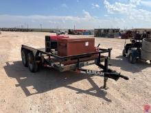 2017 LAMAR 12'X 7'T/A TRAILER W/ WELDING MACHINE