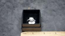 Silver-Toned Ring (Size 6)
