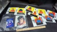 Star Wars Gum Wrappers & Postcard