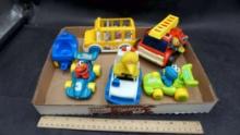 Sesame Street & Other Toy Vehicles