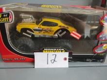 NEW BRIGHT RC MONSTER MUCLE CHEVY 454