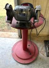 Buffalo Bench Grinder and Stand - Works