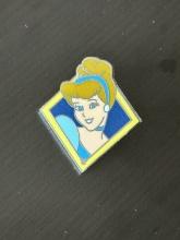 Disney Trading Pin Cinderella on Diamond Shape Cast Lanyard Collection Pin 9/12