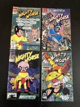 4 Issues. Mighty Mouse Marvel Comic #6, #4, #5, & #10. 1991.
