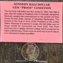 Kennedy Half Dollar Gem Proof Condition Coin