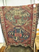 ANTIQUE RUG "AS IS" (ROUGH)- PICK UP ONLY