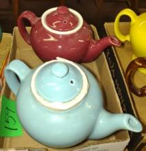 McCORMICK TEAPOTS by HALL CHINA CO. - PICK UP ONLY