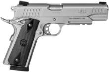 Taurus 1911 Pistol - Stainless Steel | .45 ACP | 5" Barrel | 8rd | Full Size Frame | Picatinny Rail