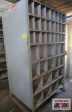 42 Compartment Metal Shelving - Buyer Loads...