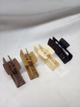 Hair clips set of 4