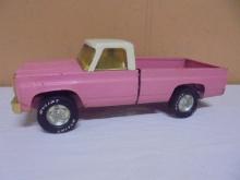 Vintage Nylint Pink Pressed Steel Pickup Truck