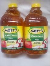 Motts Apple Juice 2-64 oz bottles