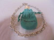 15.5in Tiffany & Co Sterling Silver Necklace in Bag