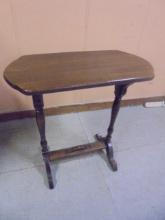 Antique Solid Wood Side Stand