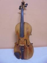 Antique Antonius Stradivarius Cremone Enfis Faciebat Anno 17 Violin