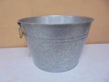 Galvinized Metal Double Handled Tub