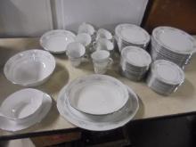 Beautiful Nortake Contemporary "Melissa" Place Setting for 12 China