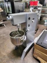 Univex Mdl. M30 30 qt. Mixer with Bowl, Paddle, Hook, and Whip