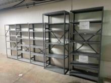 (5) Metal Shelves